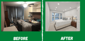 Dallas fix-and-flip bedroom