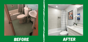 Dallas fix-and-flip bathroom
